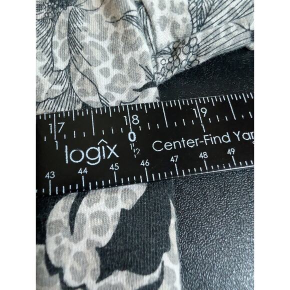 Lucky Brand Women's Small Floral French Terry Wrap Hooded Sweatshirt Cardigan - Picture 12 of 13